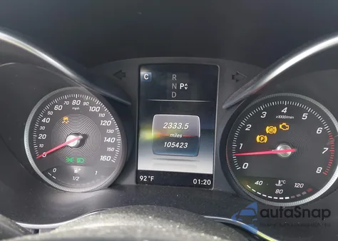 2016 Mercedes-Benz C 300 из США, поврежденный, VIN 55SWF4JB8GU177132